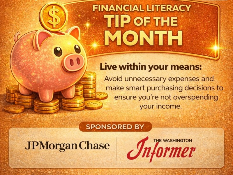 Financial Tip of the Month, January: Live Within Your Means