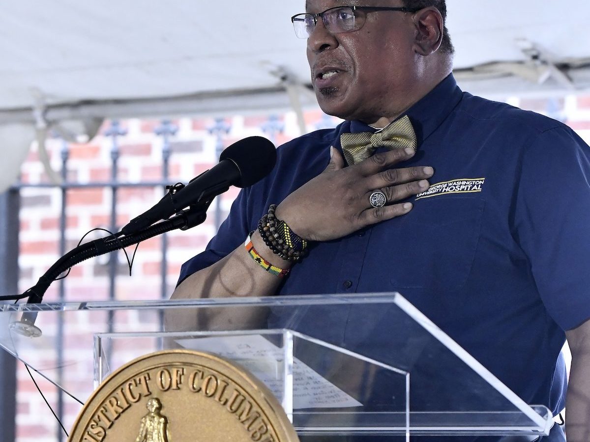 Resident of Mary’s House for Older Adults' Wallace Corbett (Robert R. Roberts/The Washington Informer)