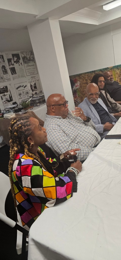 Ward 8 resident and chef, Margaret Kamara, talks about during The Washington Informer House & Home listening session. (Zerline Hughes Spruill/The Washington Informer)