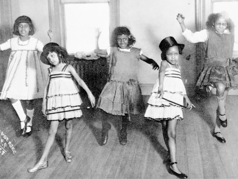 James Van Der Zee's "NY Children-Dance Class" showcases classic features of the photographer's work, which often showcased Black life during the Harlem Renaissance. (Courtesy photo)