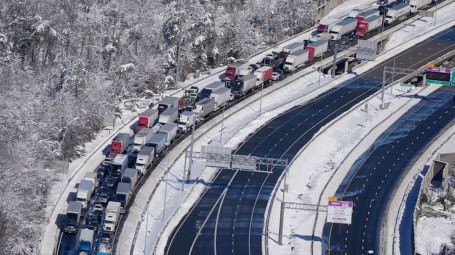 The Capital Beltway at I-95 was shut down after an accident that left some drivers stranded for over 12 hours. (Courtesy photo)