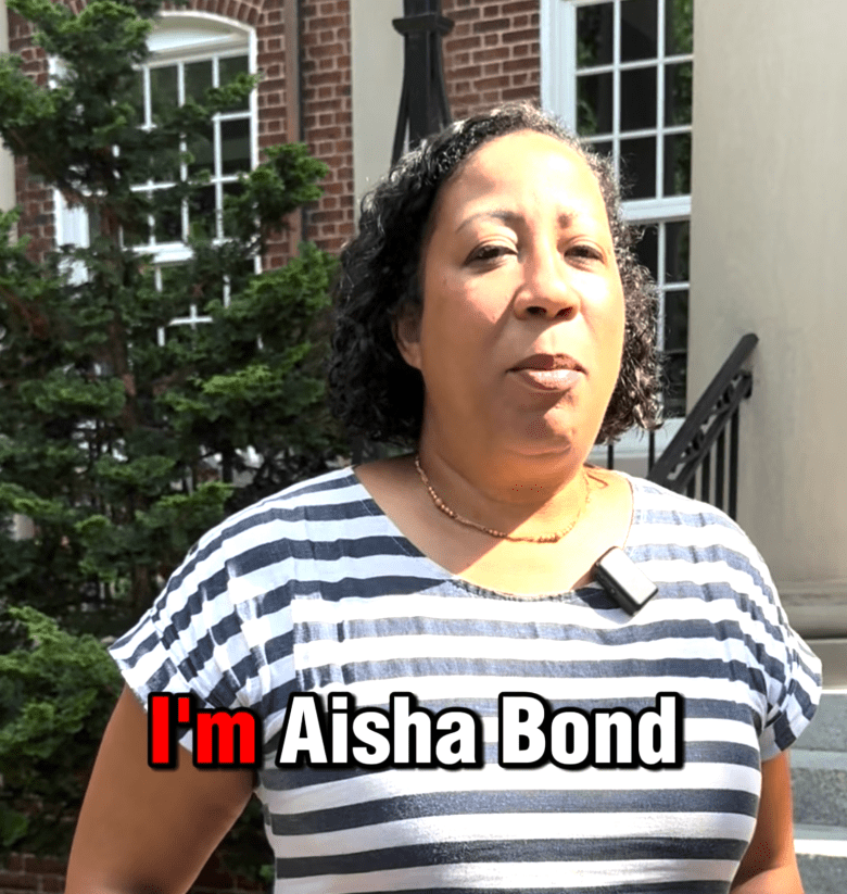 Aisha Bond, President of the Greater Washington Black Chamber of Commerce, speaking during her Best of The DMV 2025 nominee interview