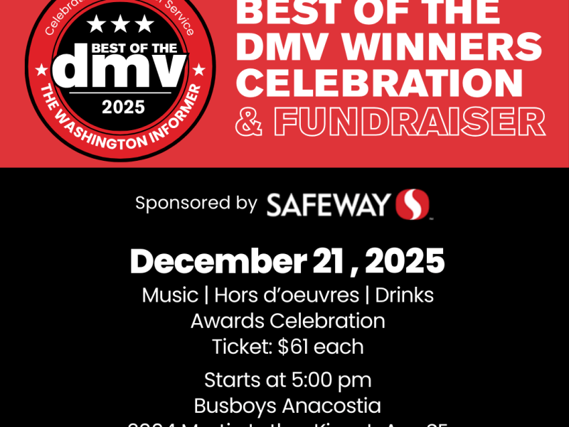 Best of The DMV Winners Celebration Comes to Busboys and Poets Anacostia on December 21