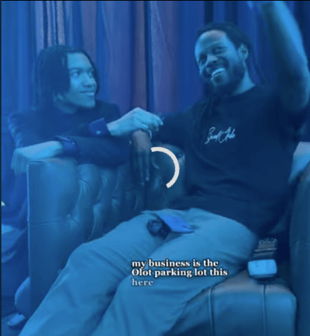 Photographer Justin Featherstone speaking at the Greater Washington Black Chamber of Commerce Juneteenth Awards Gala for Best of The DMV